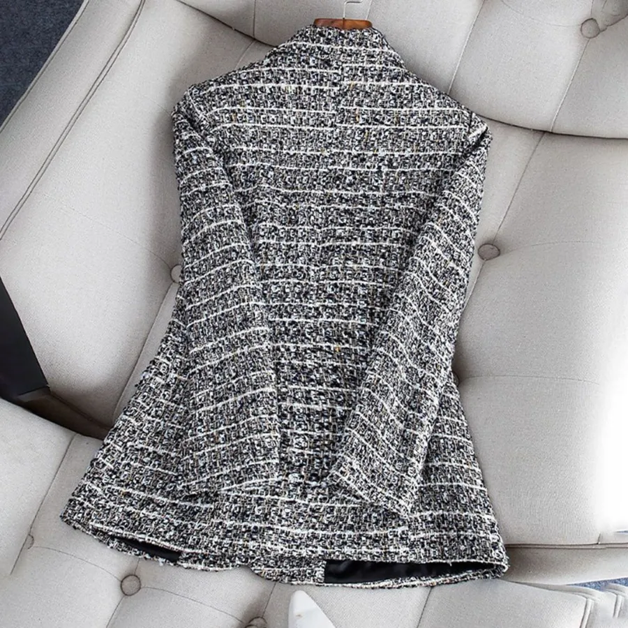 Aiva | Blazer à Carreaux pour Femme | Sophistiqué