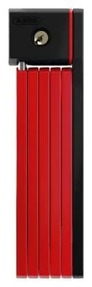 Antivol Pliable Abus Bordo uGrip 5700 / 80cm Rouge + Support SH