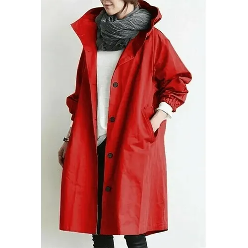 Ariela | Trench-coat long imperméable et chic pour femme