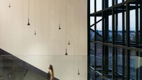 ARKOSLIGHT Suspension noire texturée SPIN