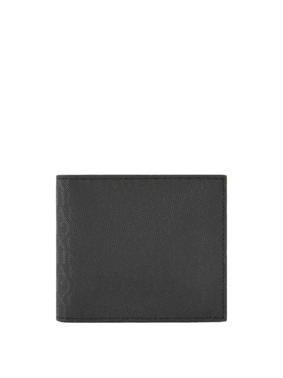Armani Exchange Portafoglio Logo Imprimé Sur L'ensemble Noir Noir - Achetez À Prix Outlet!
