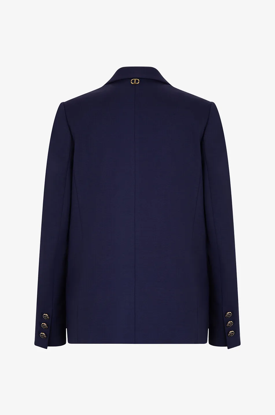 Blazer fluide à boutonnage double