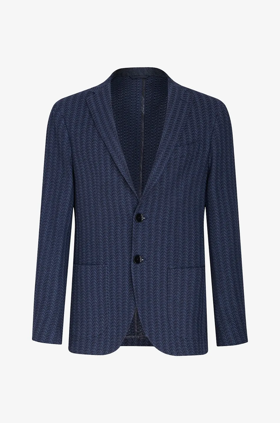 Blazer à boutonnage simple en crochet