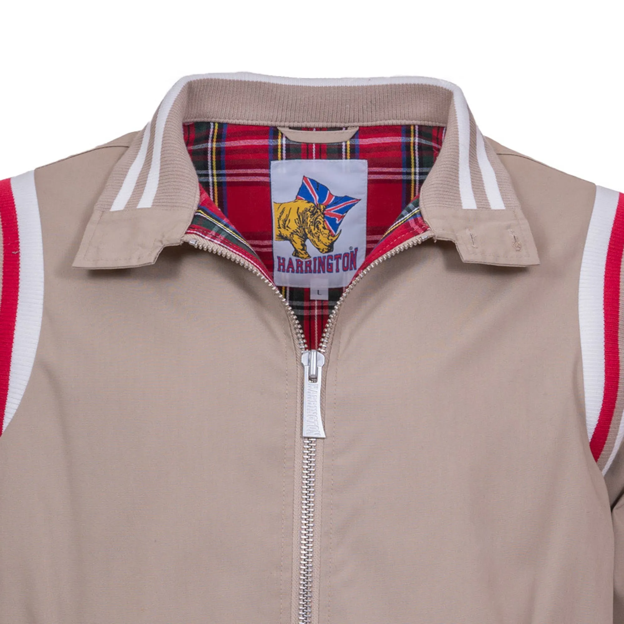 Blouson bowling beige