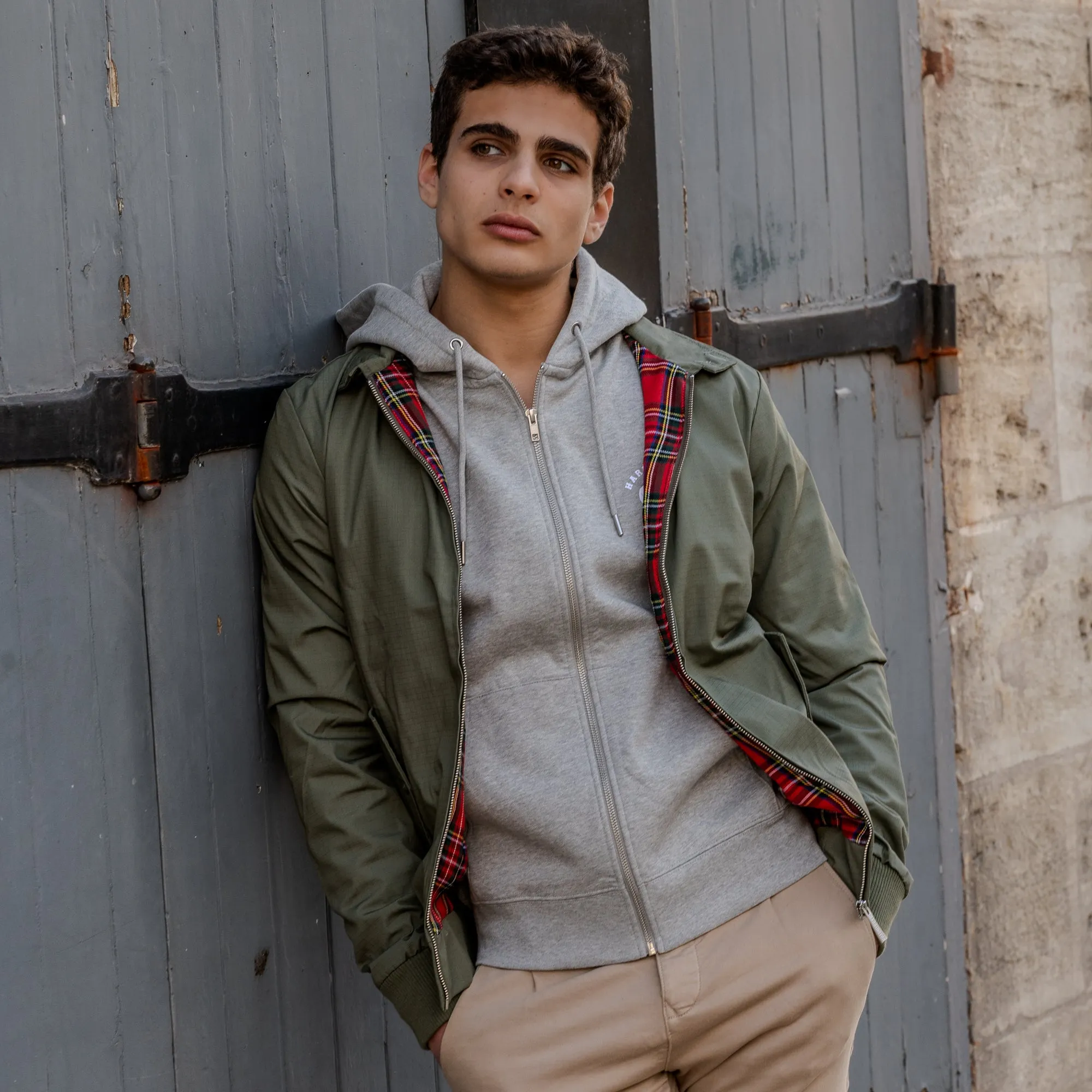 Blouson en Ripstop kaki