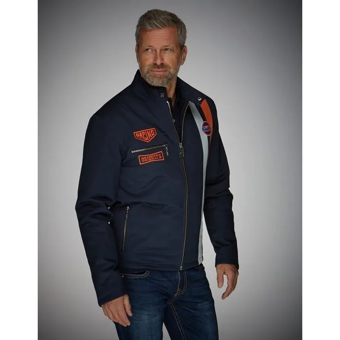 Blouson GULF Roadmaster bleu marine pour homme