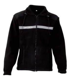 Blouson Polaire Sécurité Noir