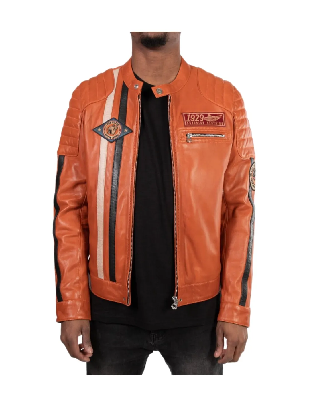 Blouson Von Dutch Kenny Ref 60423 Orange