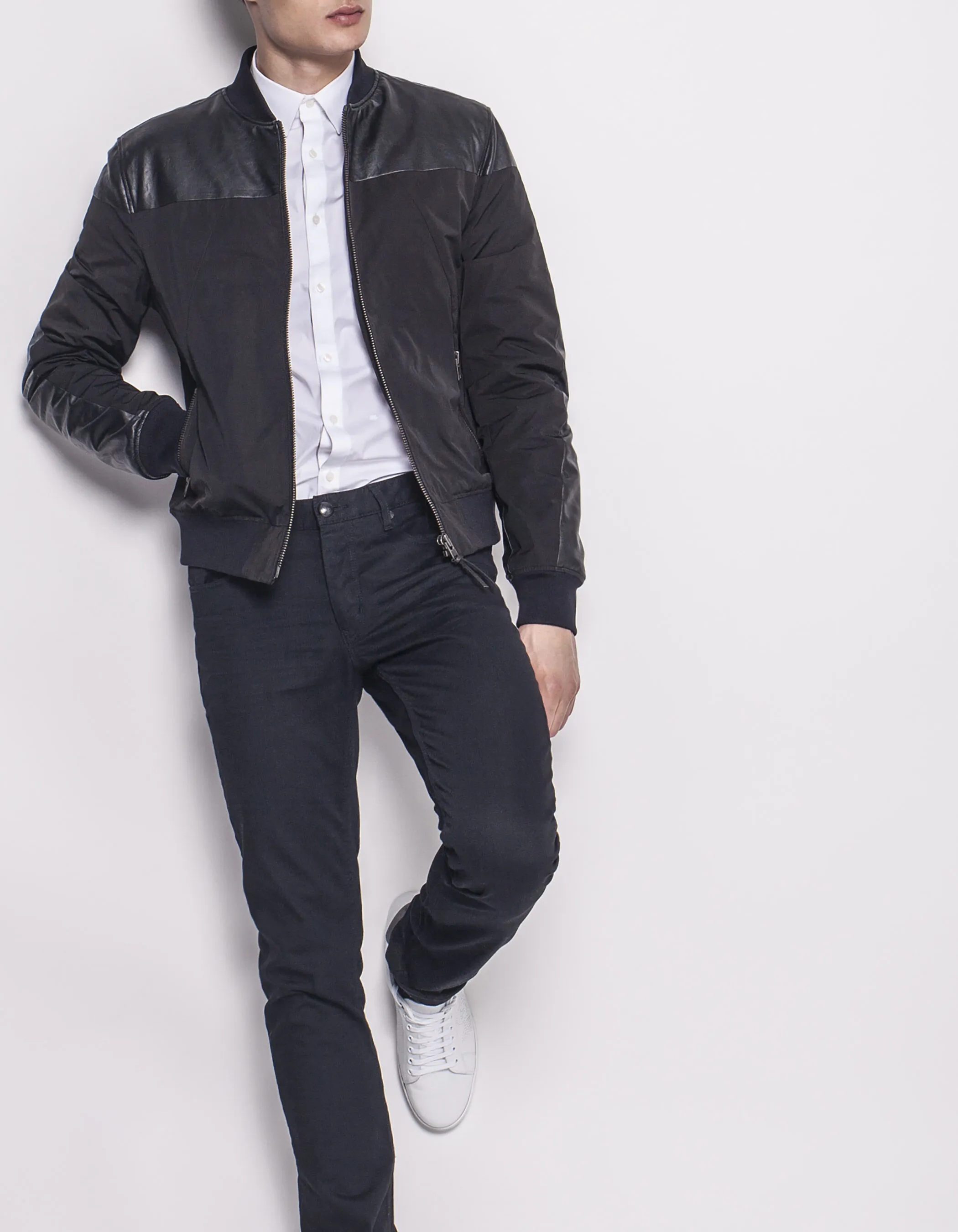 Blouson zippé homme