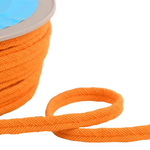 Bobine 20m double cordon fils 10mm orange