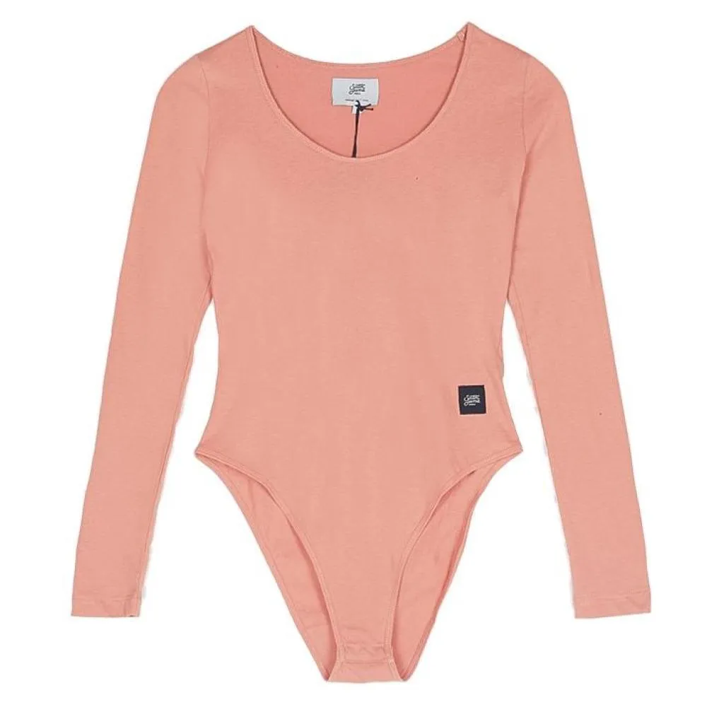 Body manches longues rose
