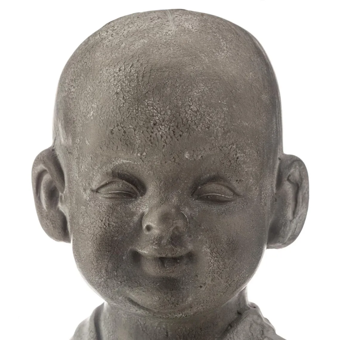 Bouddha assis enfant gris | 3 Suisses