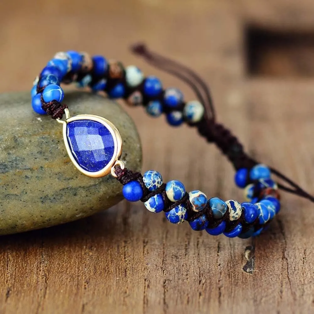 Bracelet de l'Oeil Astride Bleu