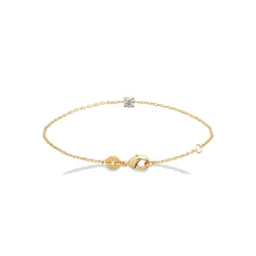 Bracelet Femme Maison de la Bijouterie Sensimio UW3004ZV Plaqué or | 3 Suisses