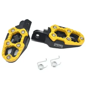 Cale pied moto universel - Jaune