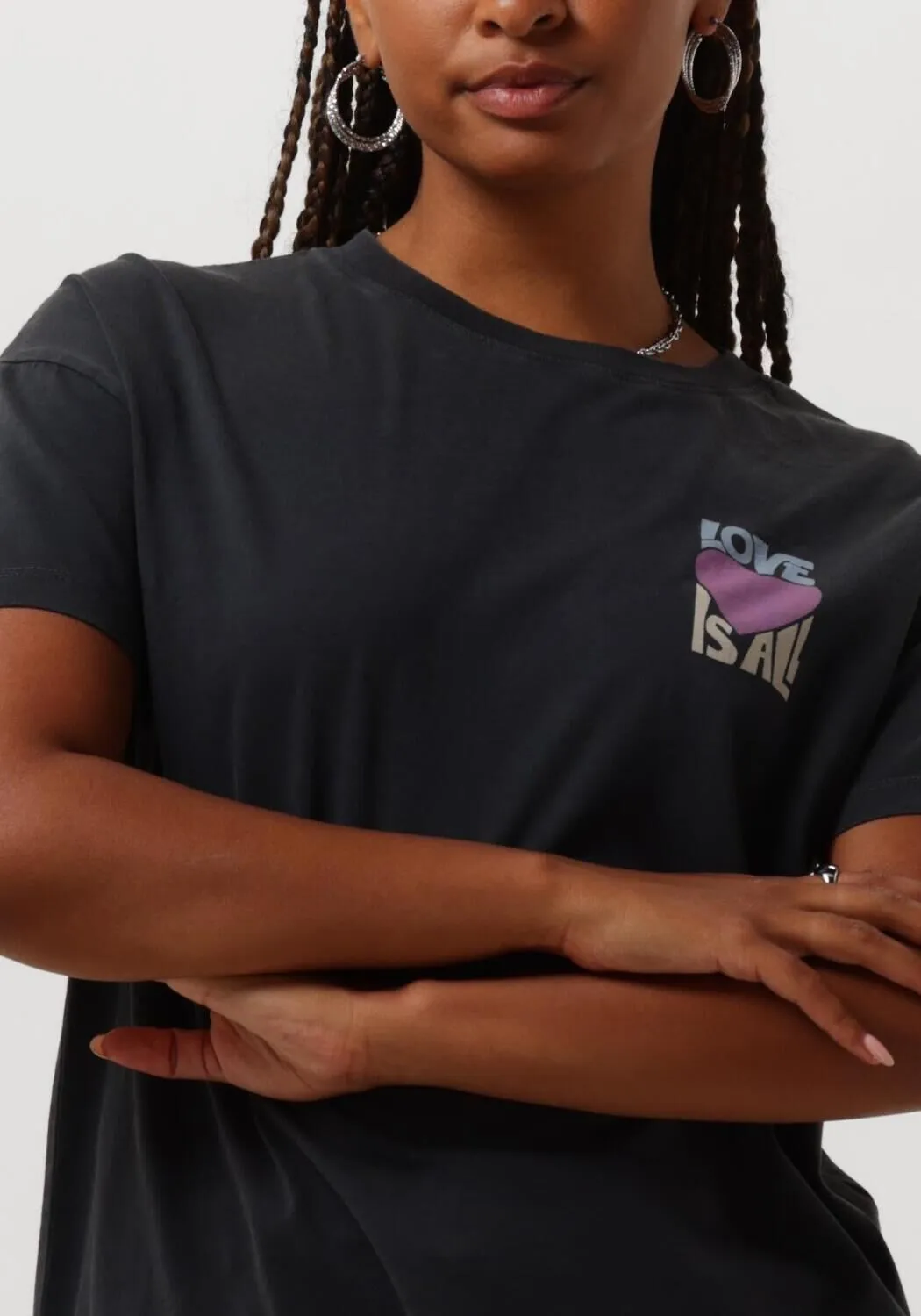 catwalk junkie t-shirt relaxed tee en gris