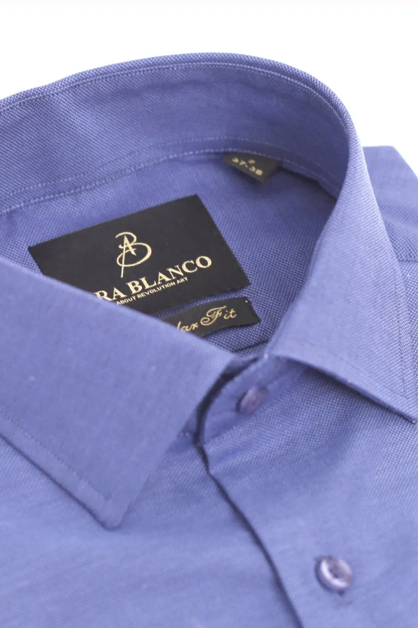 Chemise Regular Fit - Bleu Foncé