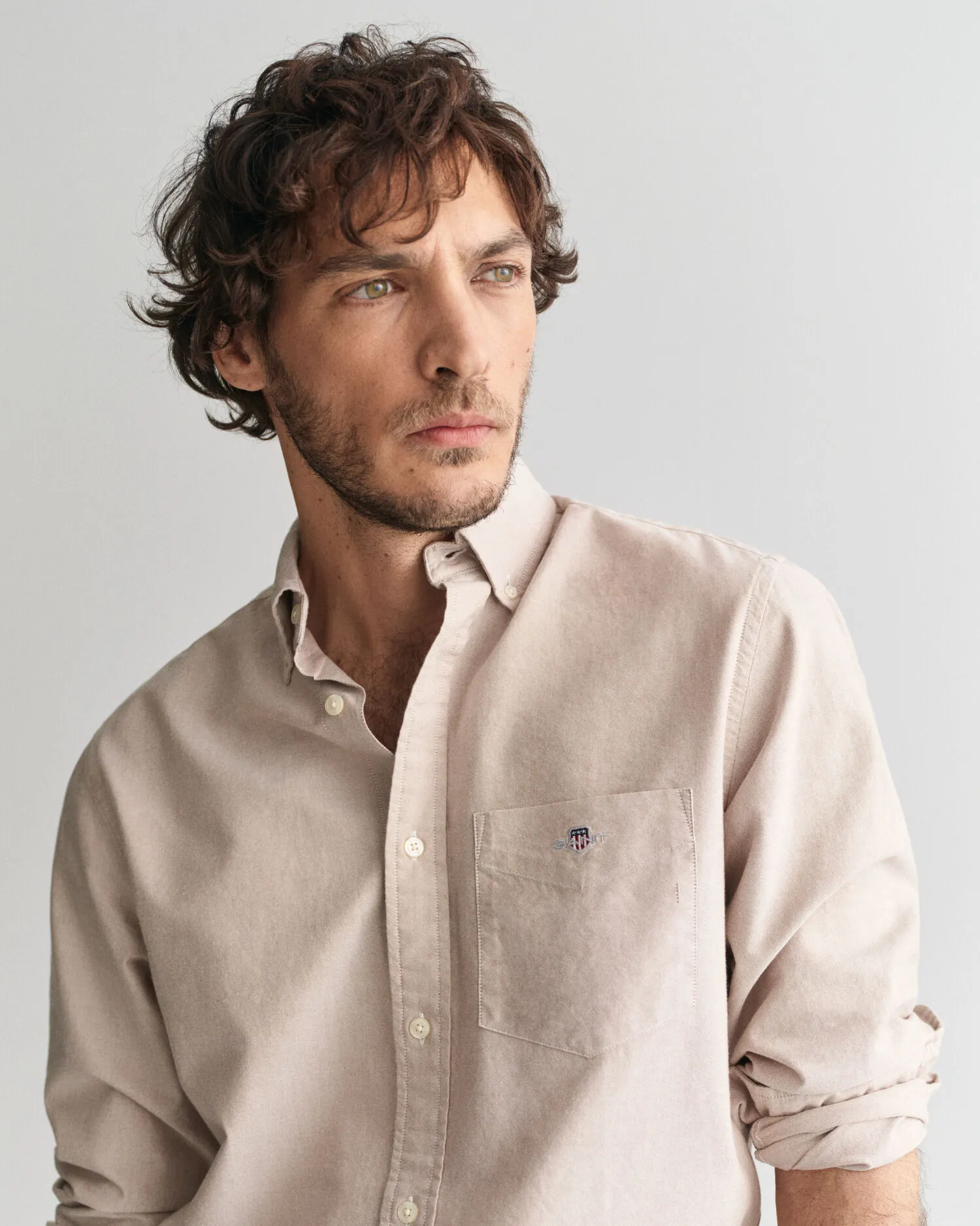 Chemise regular fit en coton Oxford classique