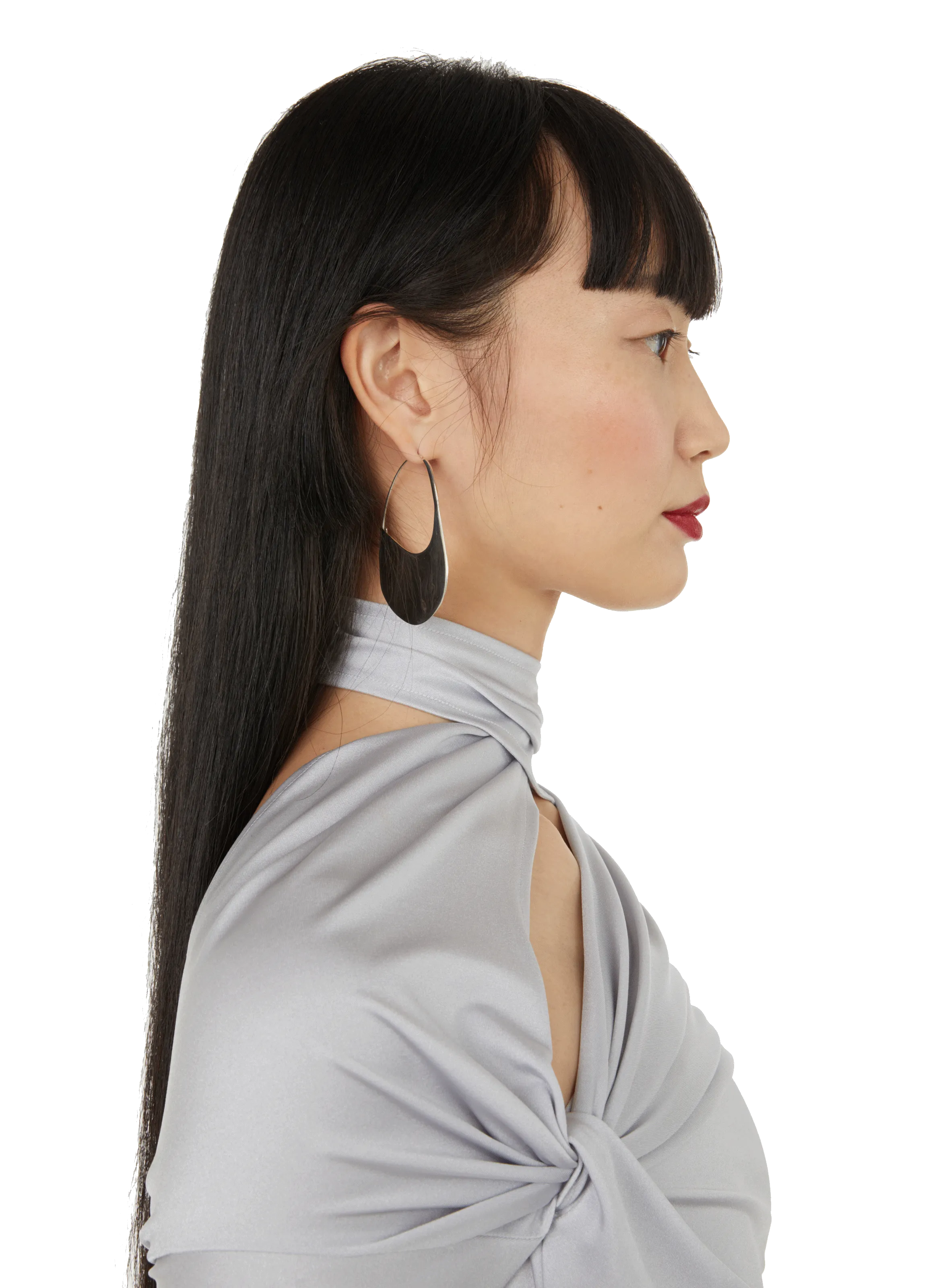 COPERNI  Top torsadé asymétrique  - Gris