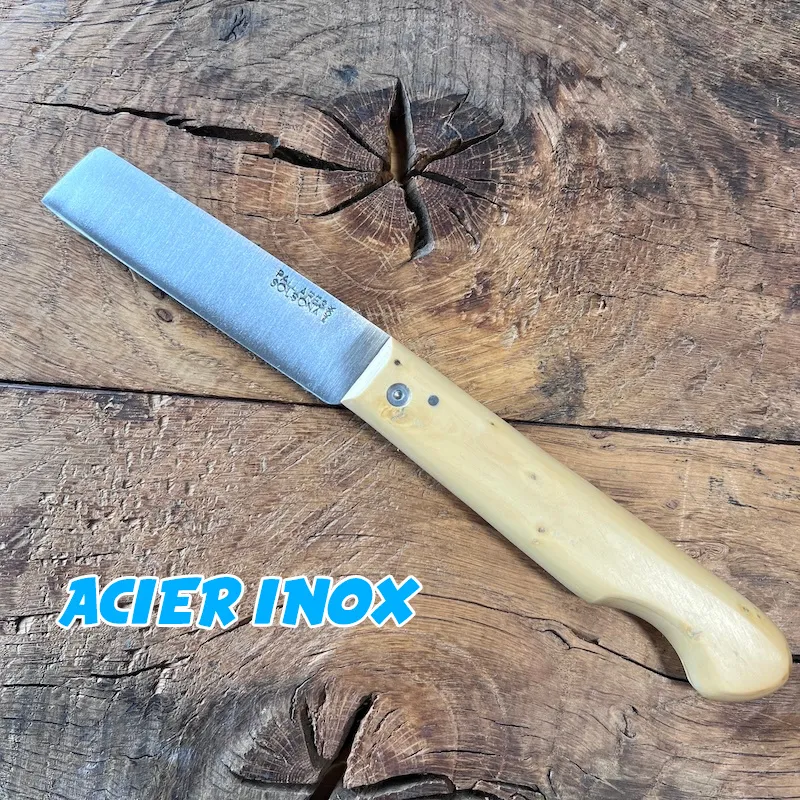 Couteau Pallares pliant Pescador buis inox