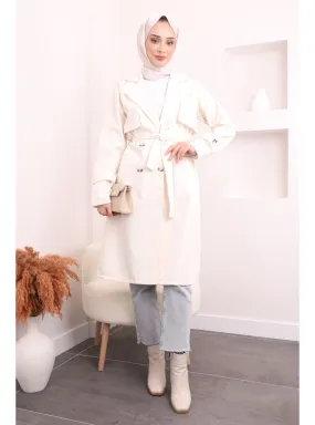 Cream - Trench Coat