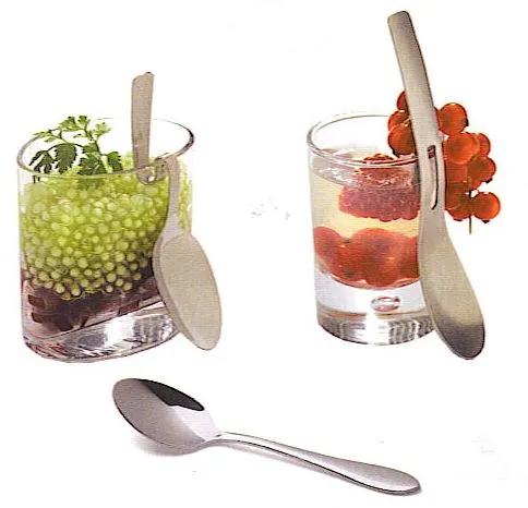 Cuillères mise en bouche - Pack 12 cuillères Moka L.10cm