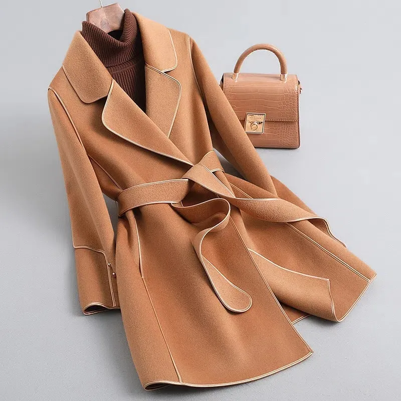 Céline | Trench confortable ceinturé pour femme