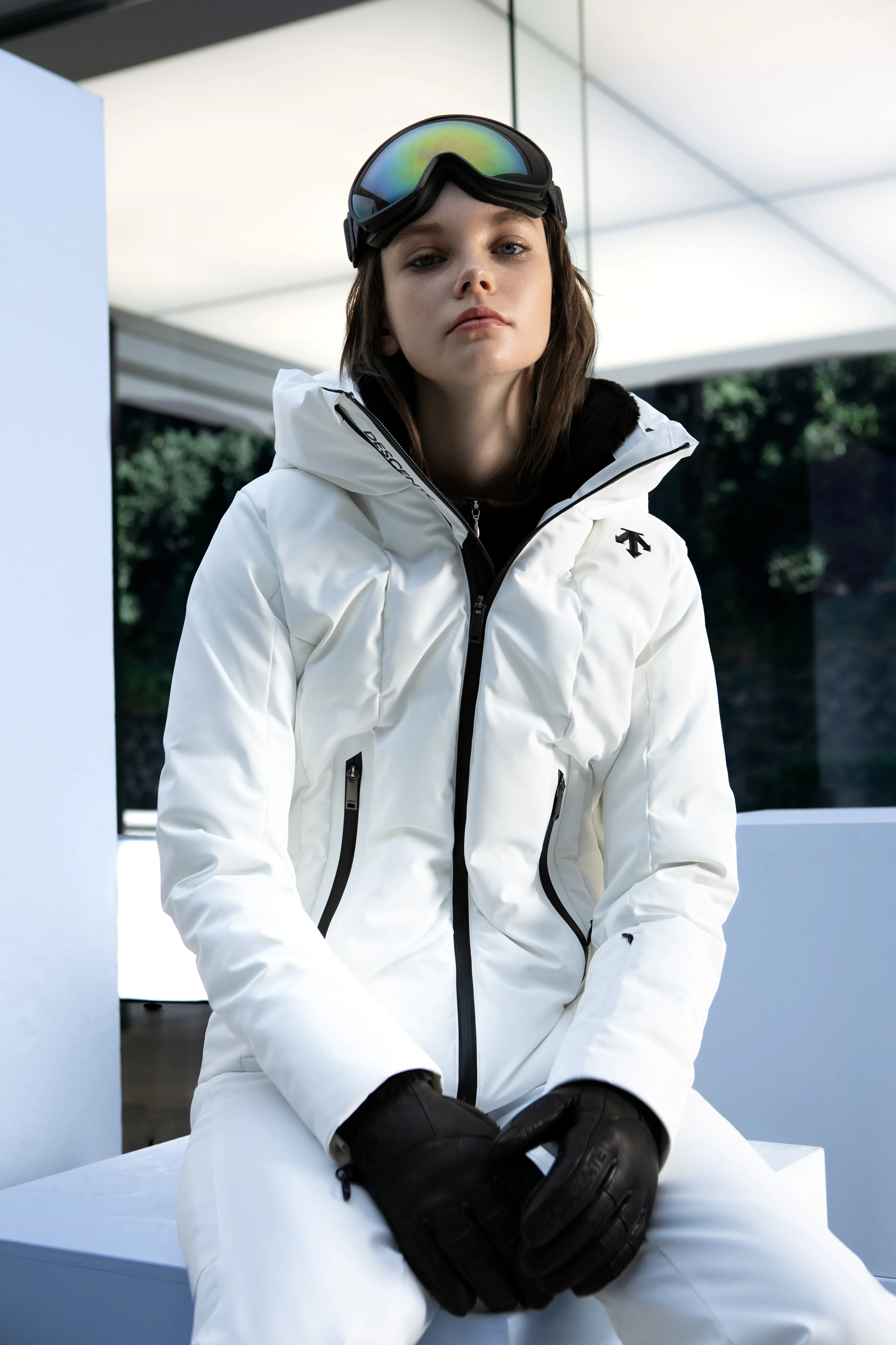 DESCENTE - Luna - Manteau de ski pour femme doublé duvet