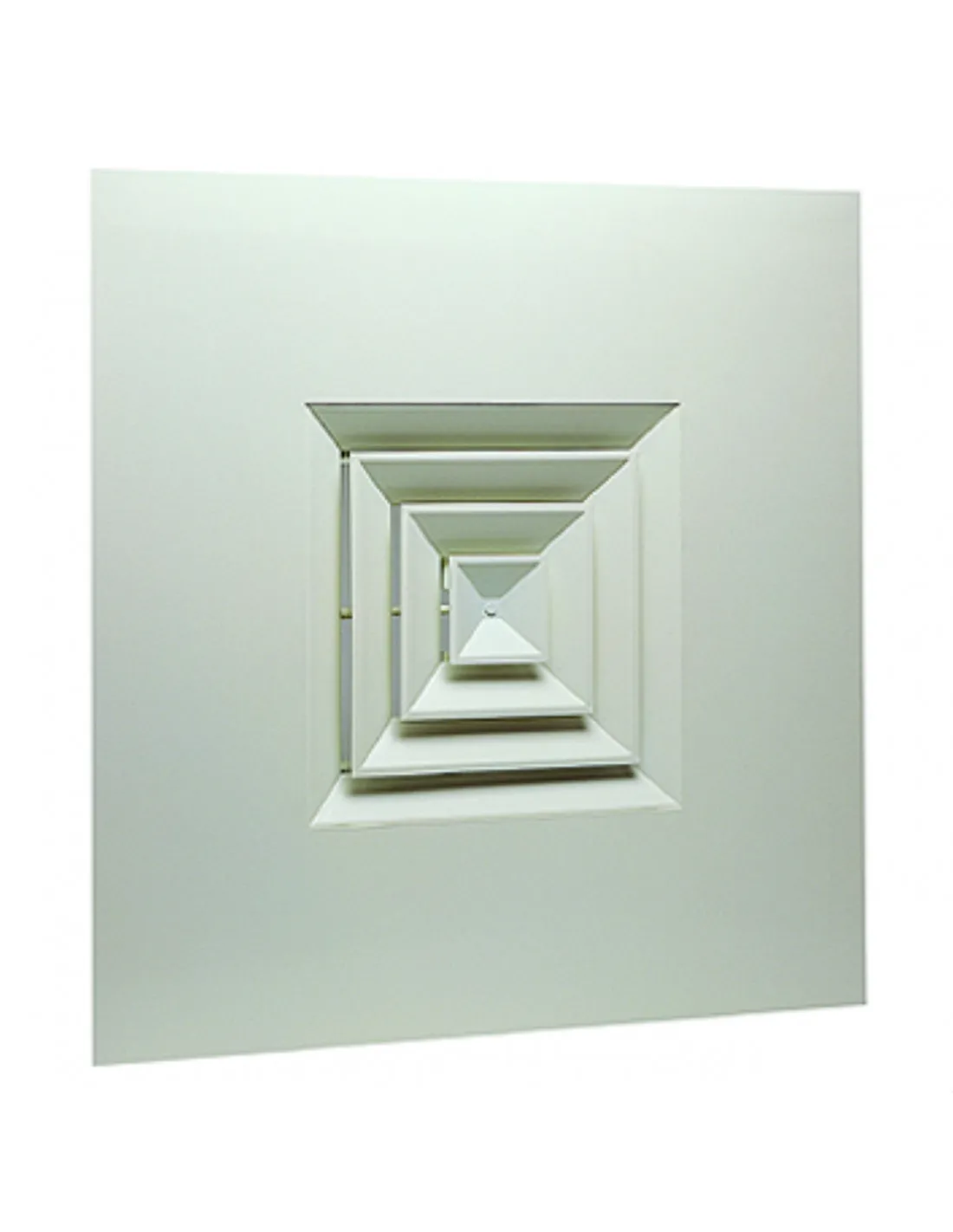 Diffuseur fixe pour dalles de plafond 600x600 acier blanc SF 704 TP 300x300mm ALDES 11051078