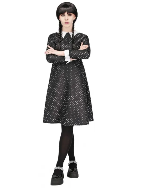 Déguisement Mercredi Addams Halloween : Conseils pour Accessoires et Maquillage
