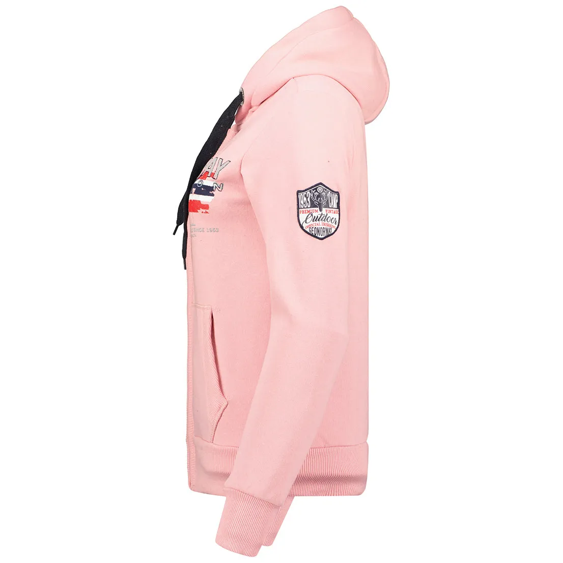 Geographical Norway Gisland Femme - Sweat Rose Ple