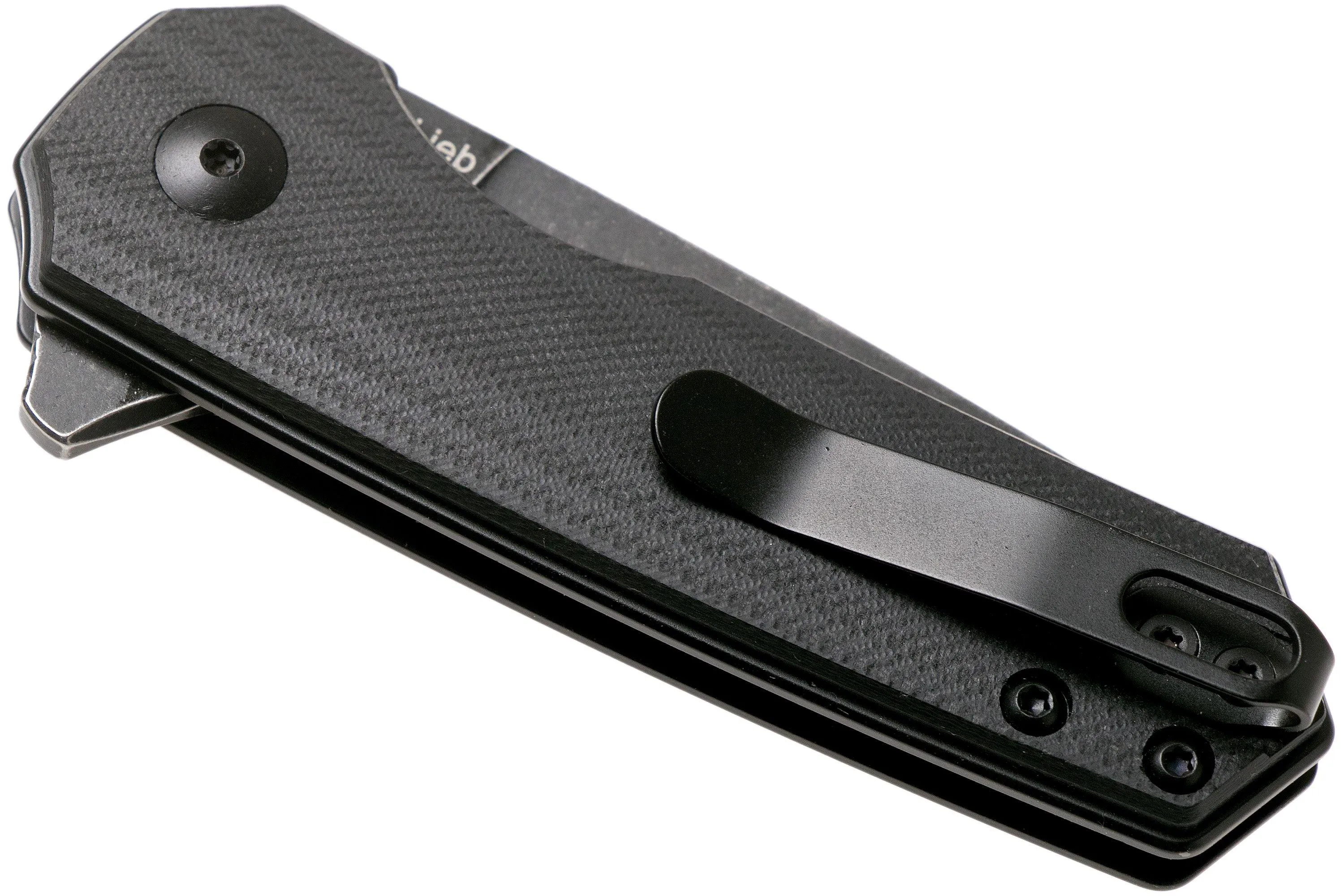 Kizer Lieb V2541N5 Blackout couteau de poche, Azo design