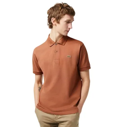 LACOSTE Polo classique pecan - SPORT AVENTURE