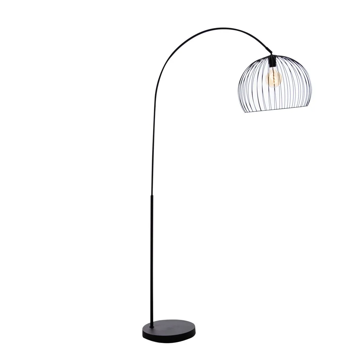 Lampadaire moderne noir - Koopa