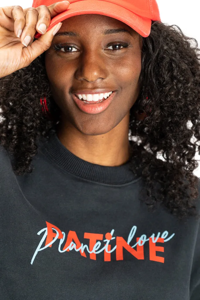 Le sweatshirt Oversize Marty molleton bio-recyclé Planet Love