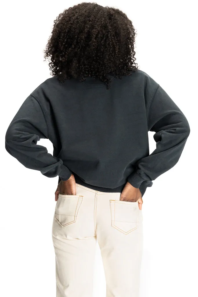 Le sweatshirt Oversize Marty molleton bio-recyclé Planet Love