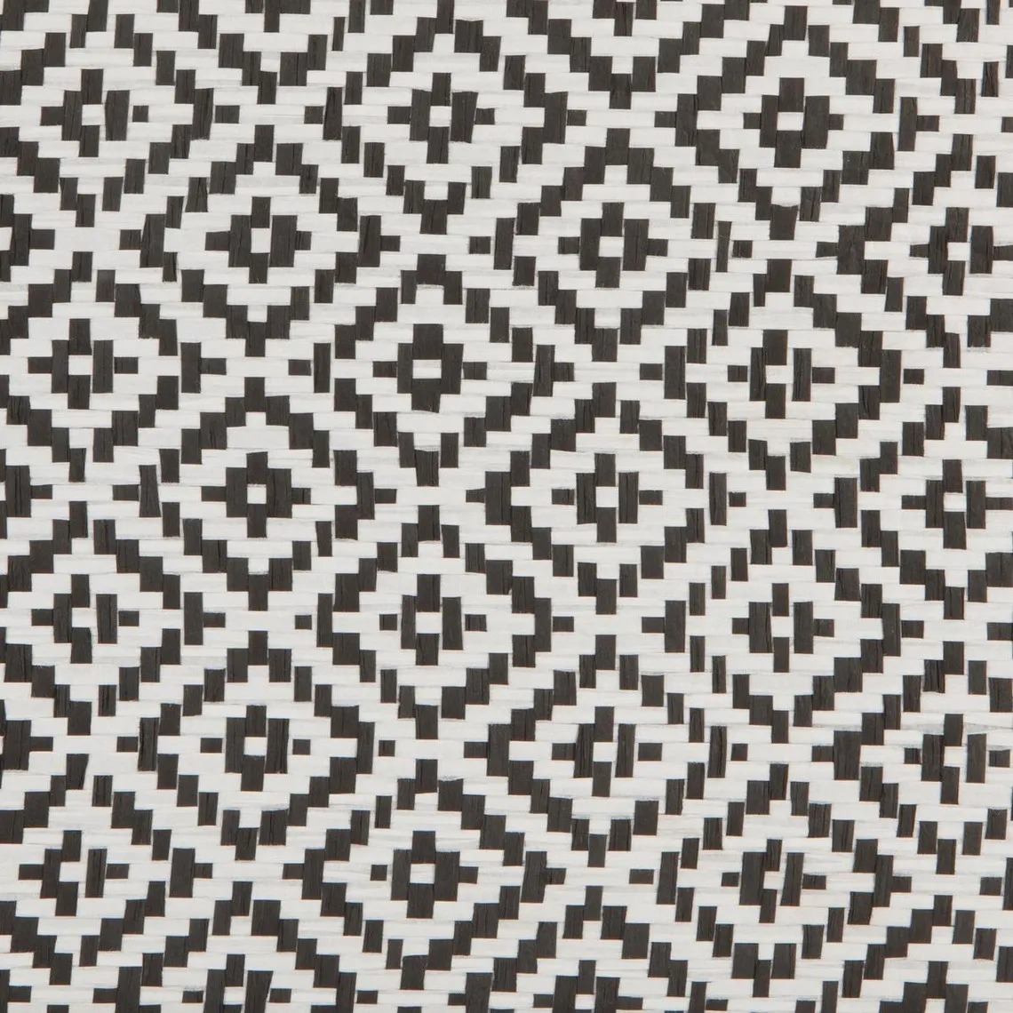 Lot de 3 paniers rectangulaires à motif en métal et papier gris / noirvoir | 3 Suisses