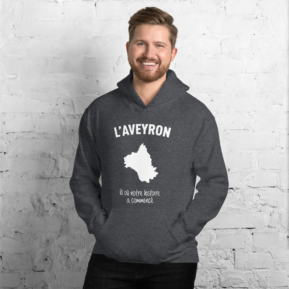 Là Où notre histoire a commencé Aveyron - Sweatshirt à capuche