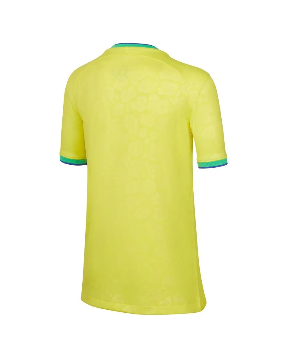 Maillot Enfant plus âgé BRESIL Domicile Jaune