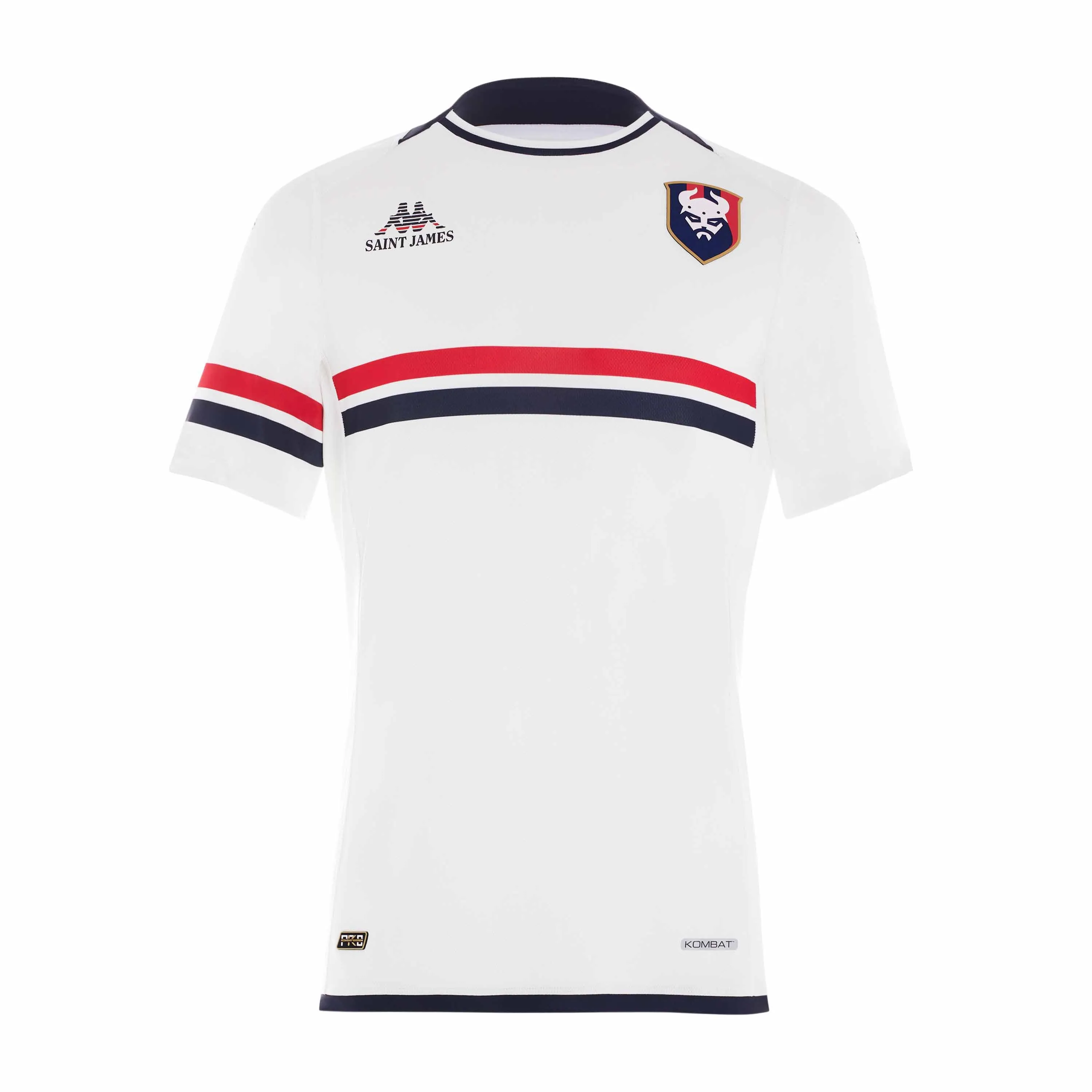 Maillot Kombat Pro Saint James SM Caen 23/24 Blanc Homme