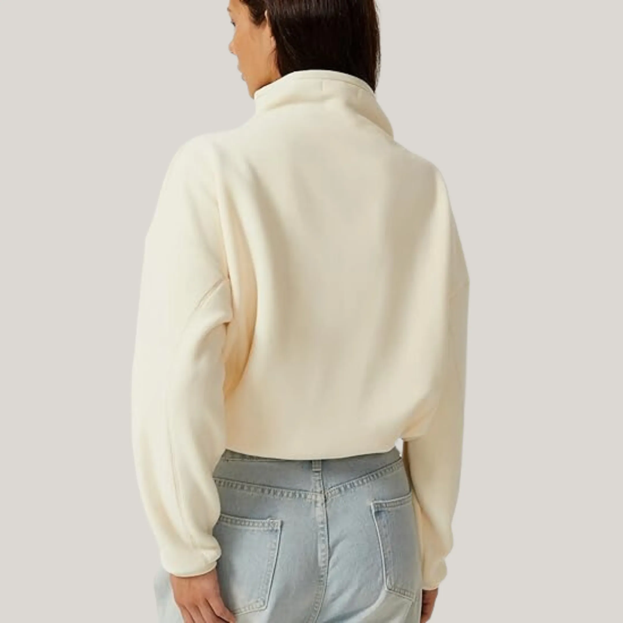 Marian | Sweatshirt en polaire confortable avec fermeture éclair