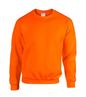Molleton à col rond Heavy Blend 18000 Orange Sécurité - Gildan