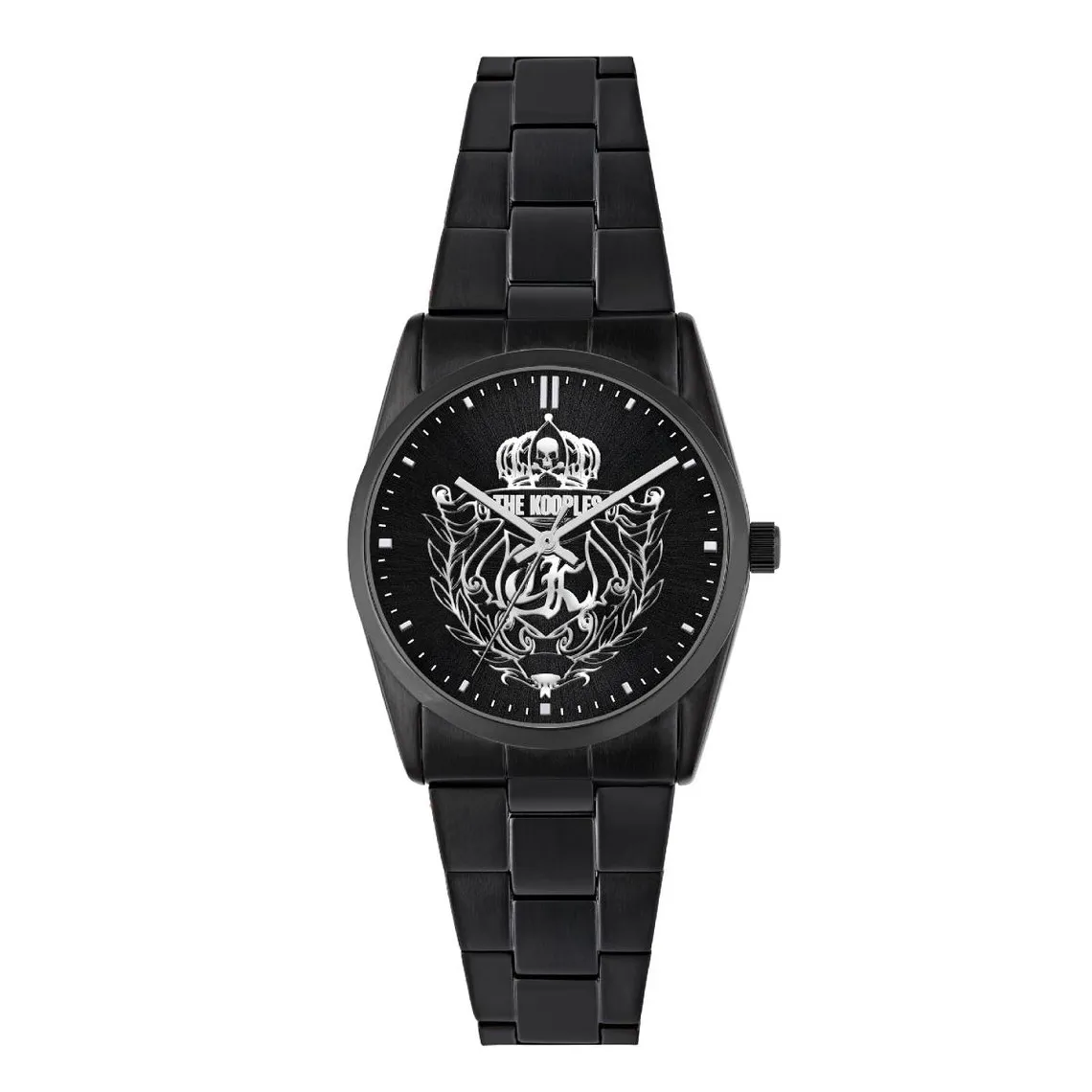Montre Homme The Kooples Montres TK blason - TKW836 Bracelet Acier noir | 3 Suisses