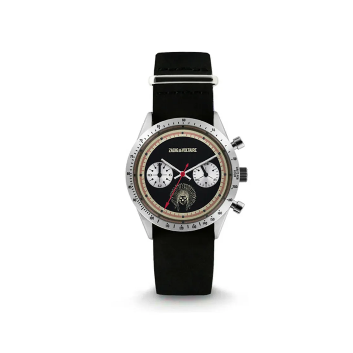 Montre Zadig et VoltaireMASTER ZVM107 - Montre Noire Fuseaux Multiples Zadig & Voltaire | 3 Suisses