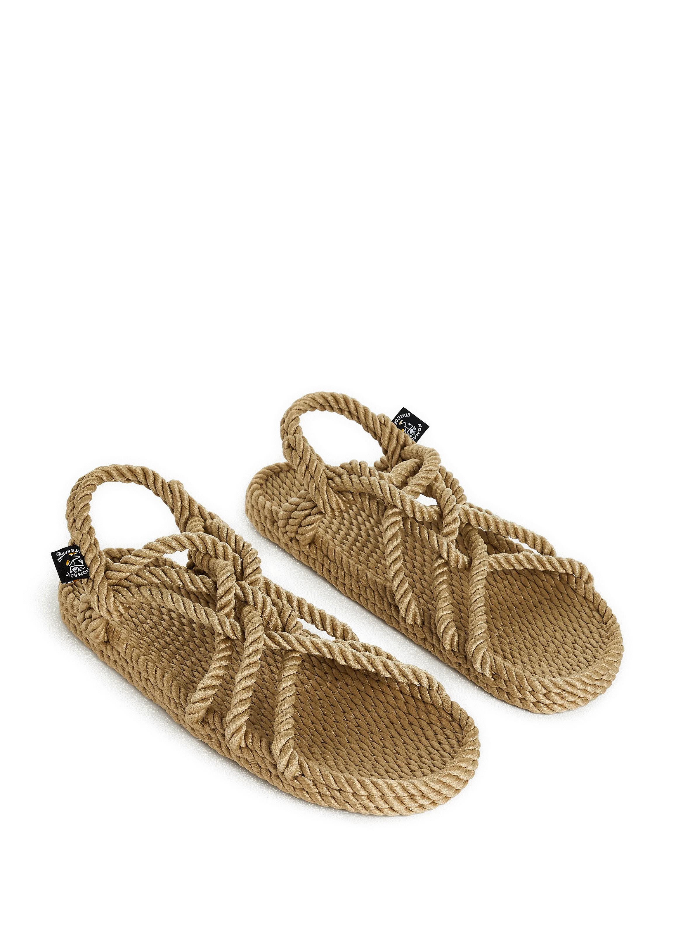 NOMADIC STATE OF MIND  Sandales en corde JC - Beige