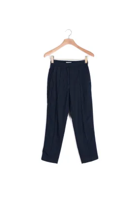 Pantalon droit 7/8ème avec galons
