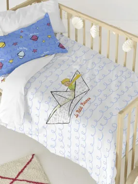 Parure housse de couette 2 pièces Navire Lit Bébé "Happyfriday" - Multicolore