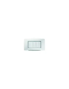 PLAQUE ÉTANCHE 4P IP55 BLANC GEWISS GW16704TB