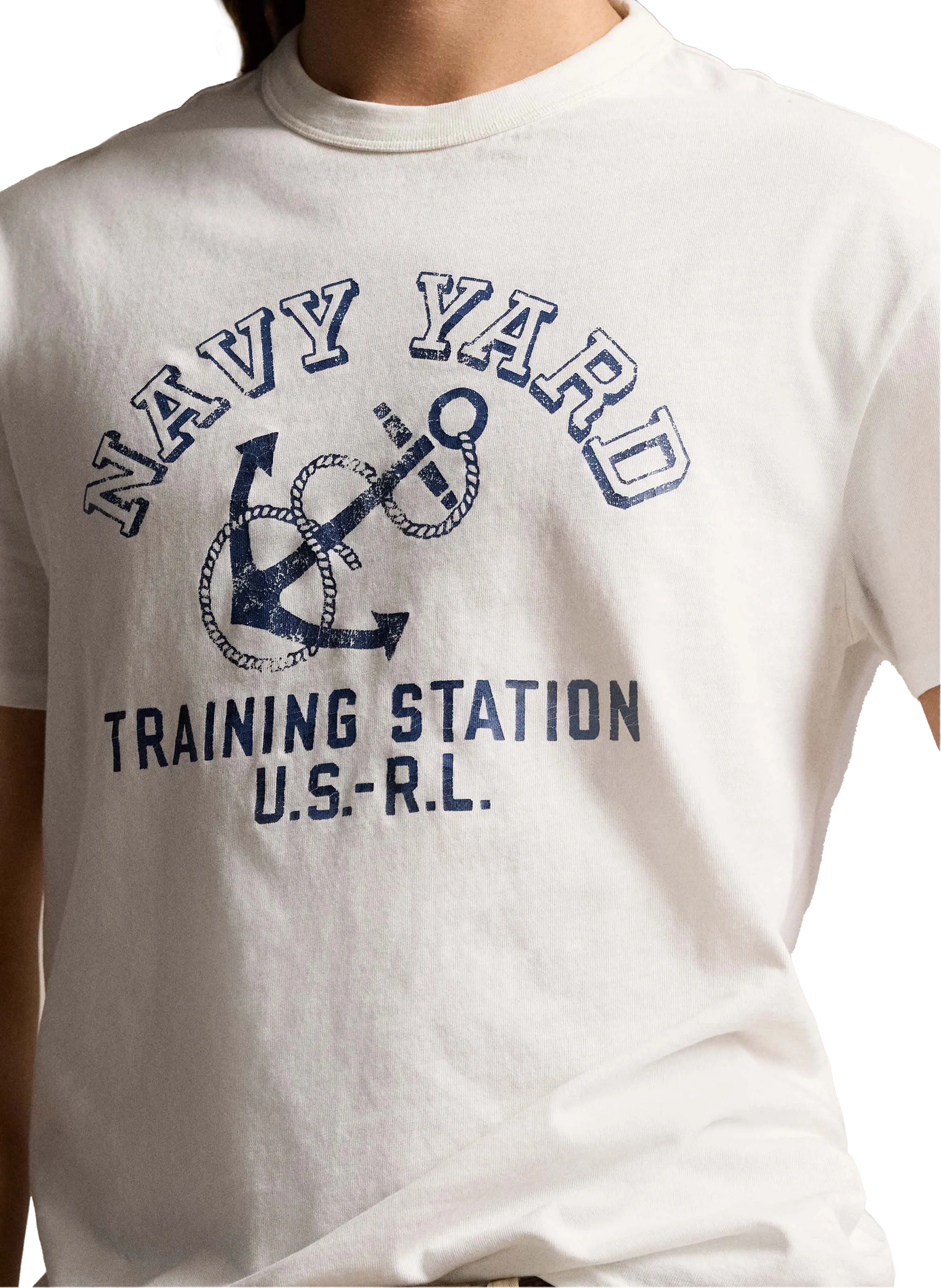 POLO RALPH LAUREN  T-shirt en coton  - Blanc
