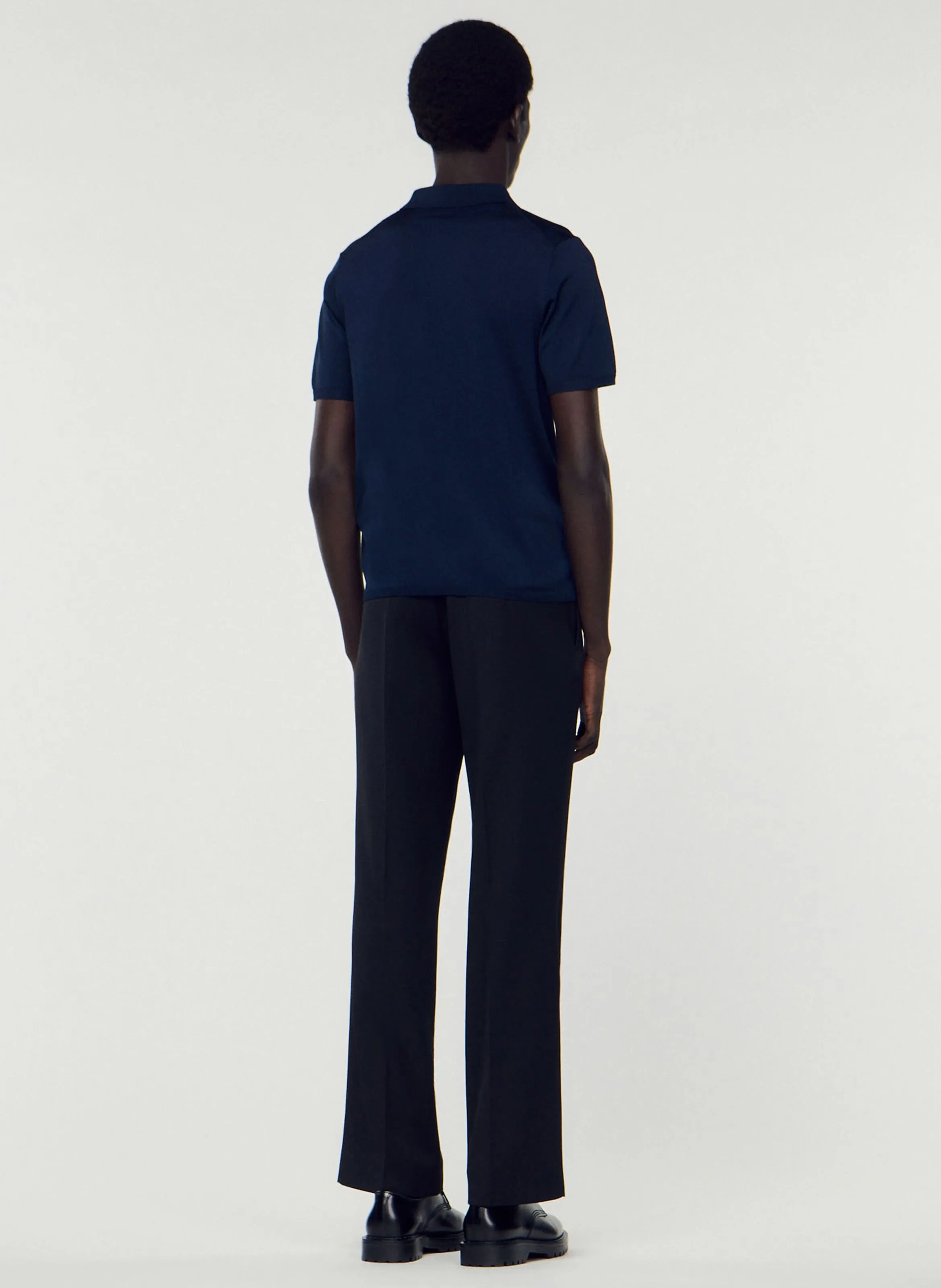 POLO REGULAR FIT - SANDRO pour HOMME | Printemps
